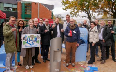 Neuer Trinkwasserbrunnen eingeweiht