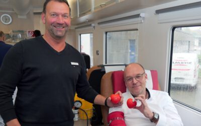 Bereits sechste Blutspende-Aktion im Jobcenter Lippe