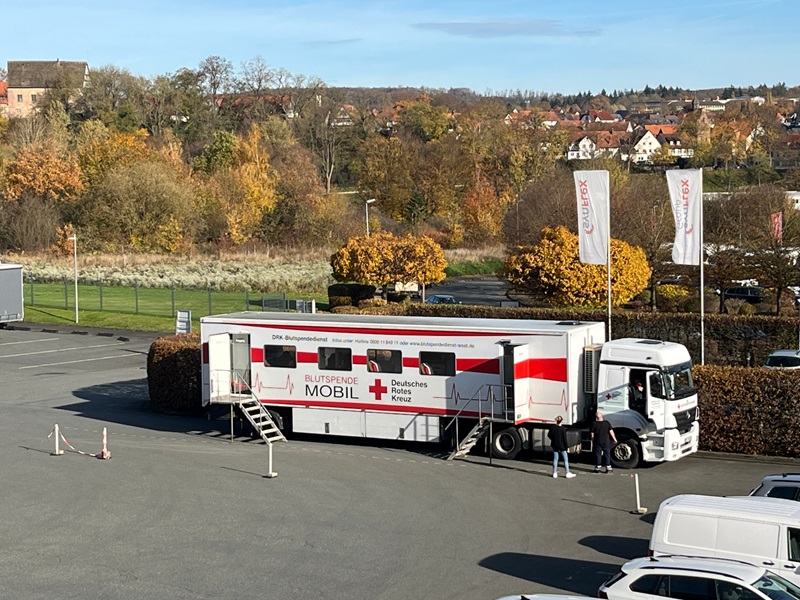 Blutspenden ist bei der SynFlex Group zur Herzenssache geworden