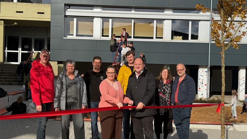 SKS Blomberg eröffnet neuen Schulhof