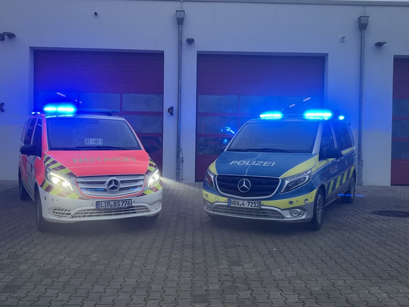 Rettungsdienst und Polizei Lippe stärken ihre Zusammenarbeit