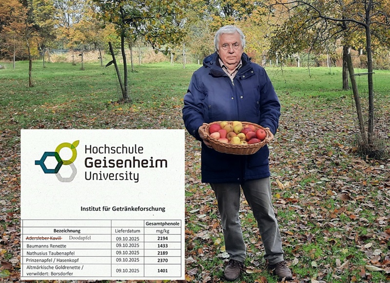 BUND Lemgo erhält Unterstützung für das Apfelallergieprojekt aus Sachsen Anhalt