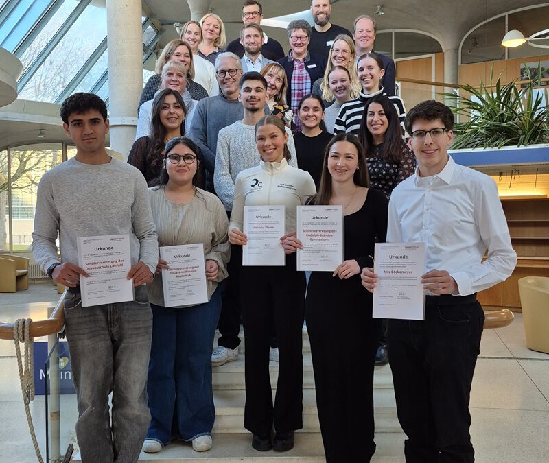 Anerkennung für besondere Leistungen