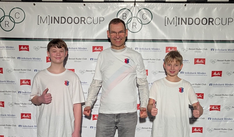 Ruderanfänger starteten beim (M)Indoor-Cup