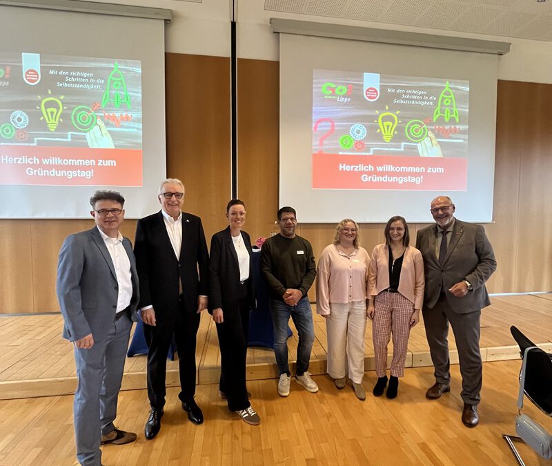 Gründertag in der IHK Lippe: Gründungsstorys als Vorbilder