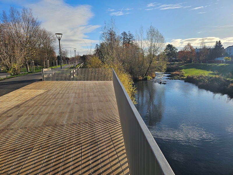 Mit der besten Sicht auf die Bega