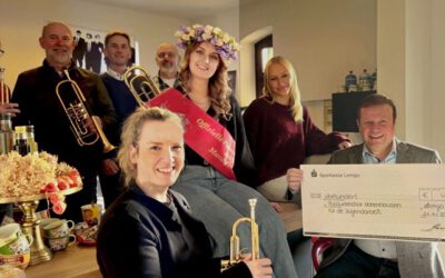 Posaunenchor Hohenhausen erhält 400 Euro Spende