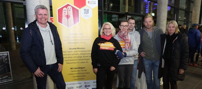 Aufruf zur Lebensmittelspende: Lipper für Lipper beim Heimspiel gegen Flensburg dabei