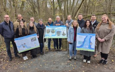 Neue Tafeln erweitern den Gewässerlehrpfad