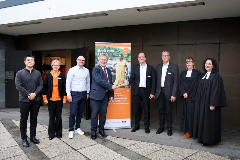 Hochschule für Musik Detmold als Promi-Botschafterin für „Brot für die Welt in Lippe“