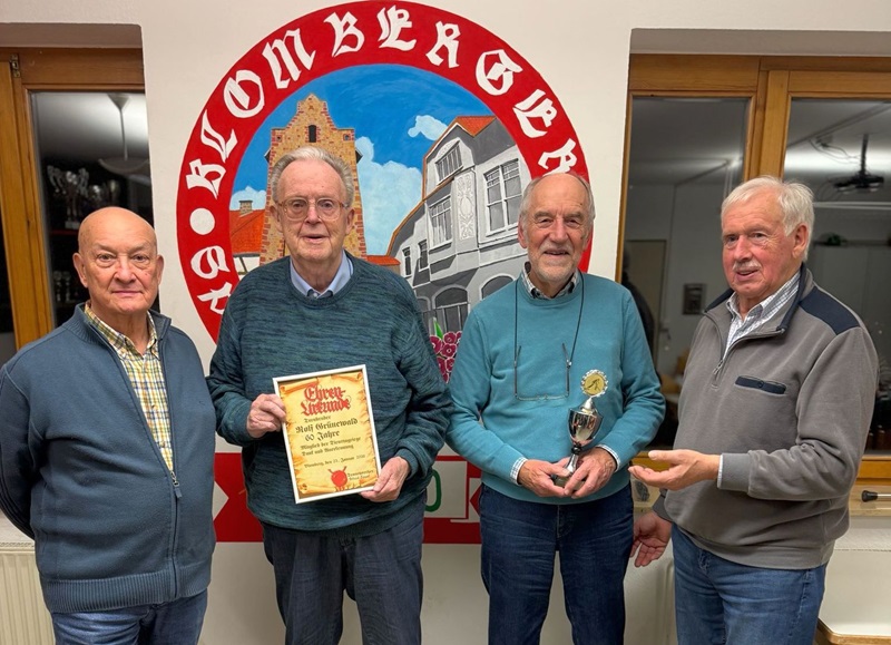 Dienstagriege im TV Blomberg blickt nicht ohne Sorgen zurück