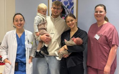 Elisa ist das Neujahrsbaby 2026 am Klinikum Lippe