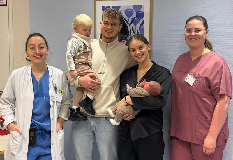 Elisa ist das Neujahrsbaby 2026 am Klinikum Lippe