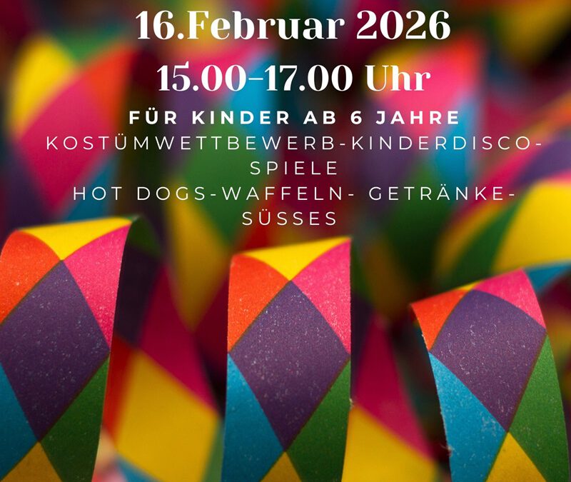 Kinderkarneval im Jugendzentrum Blomberg