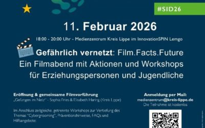 Filmabend und Info-Veranstaltung rund um den „Safer Internet Day“ für mehr Sicherheit im Netz