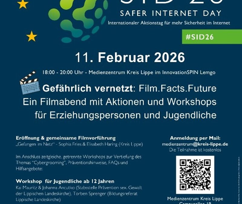 Filmabend und Info-Veranstaltung rund um den „Safer Internet Day“ für mehr Sicherheit im Netz