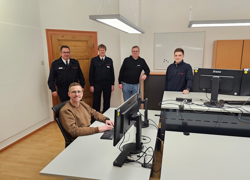 Fürs Homeoffice zur Feuerwehr