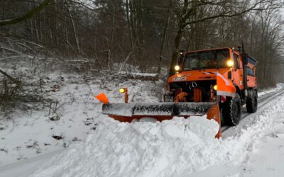 Winterdienst: Städtische Betriebe Lemgo im Dauereinsatz