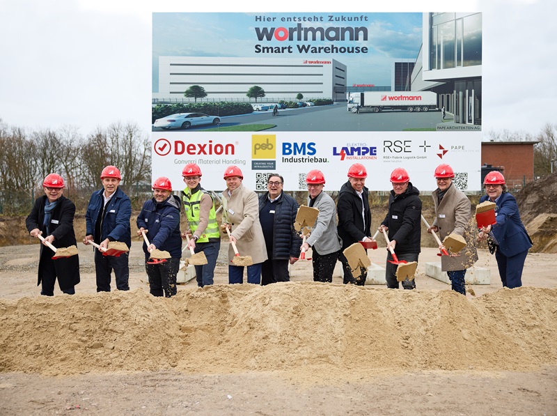 Baubeginn der WORTMANN Gruppe in Detmold