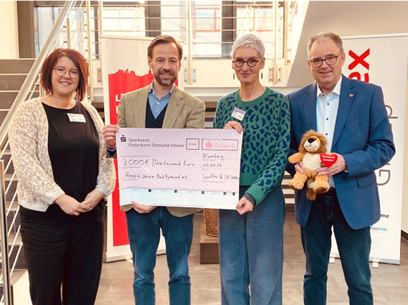 SynFlex spendet an Hospiz-Verein