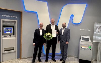 25-jähriges Dienstjubiläum bei der Volksbank Ostlippe eG