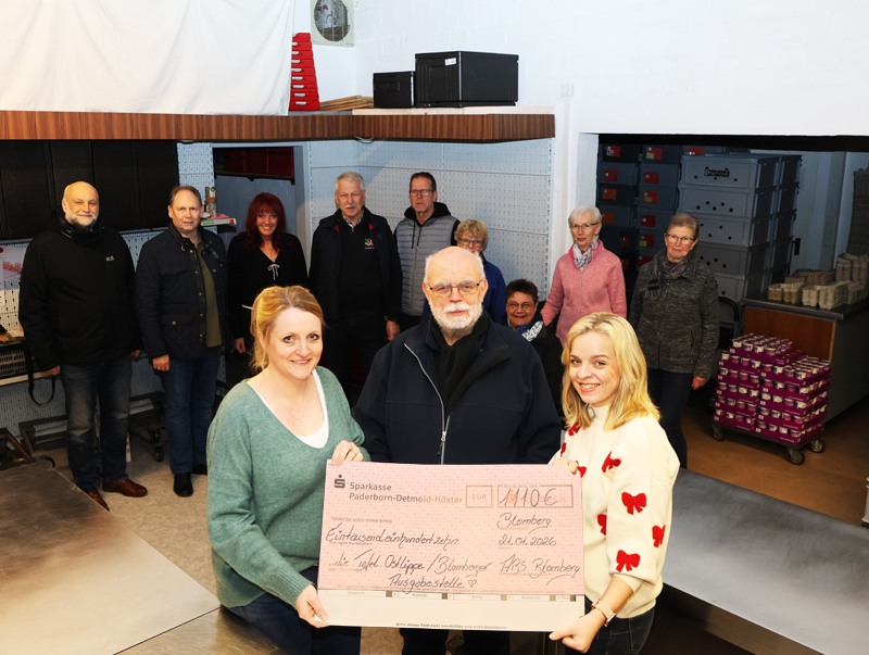 ABS-Rottmeisterfrauen spenden an Tafel