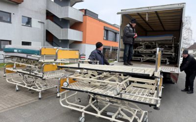 Klinikum Lippe spendet über 100 Betten an Kinder in Not Lippe e.V.