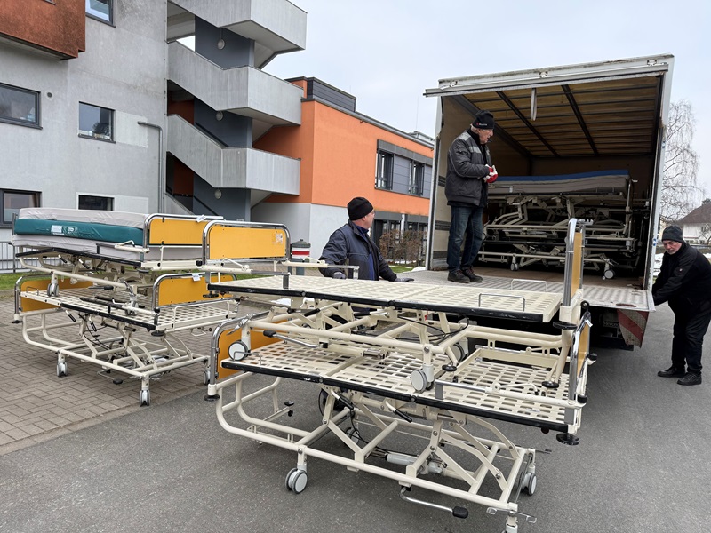 Klinikum Lippe spendet über 100 Betten an Kinder in Not Lippe e.V.