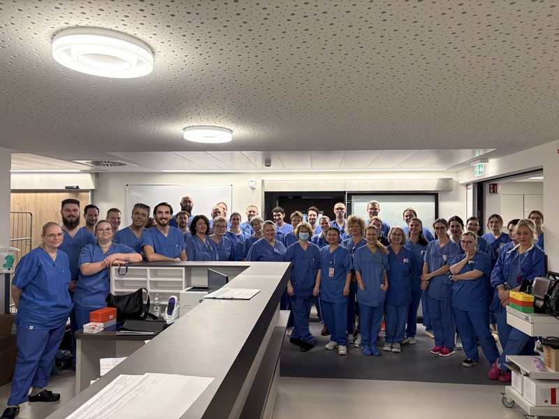 Neue Intensivstation erfolgreich in Betrieb genommen