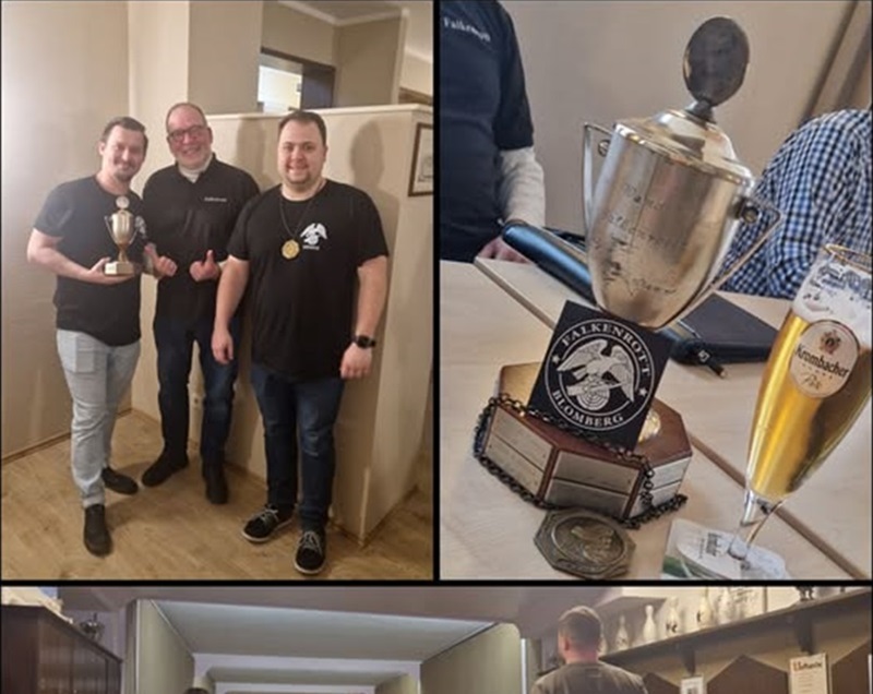 Falkenrott mit Pokalkegeln und Generalversammlung