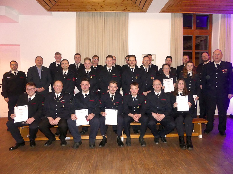 Jahreshauptversammlung Freiwillige Feuerwehr Blomberg