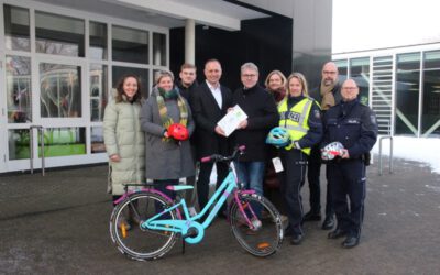 Erste fahrradfreundliche Grundschule