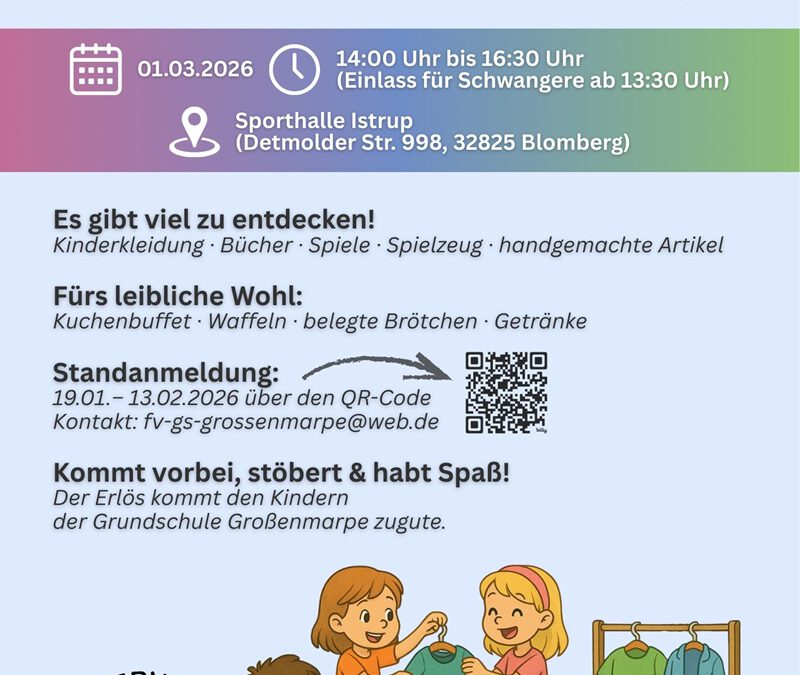 Flohmarkt in der Mehrzweckhalle Istrup