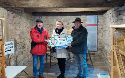 NRW-Stiftung fördert Ölmühle am Schloss Brake