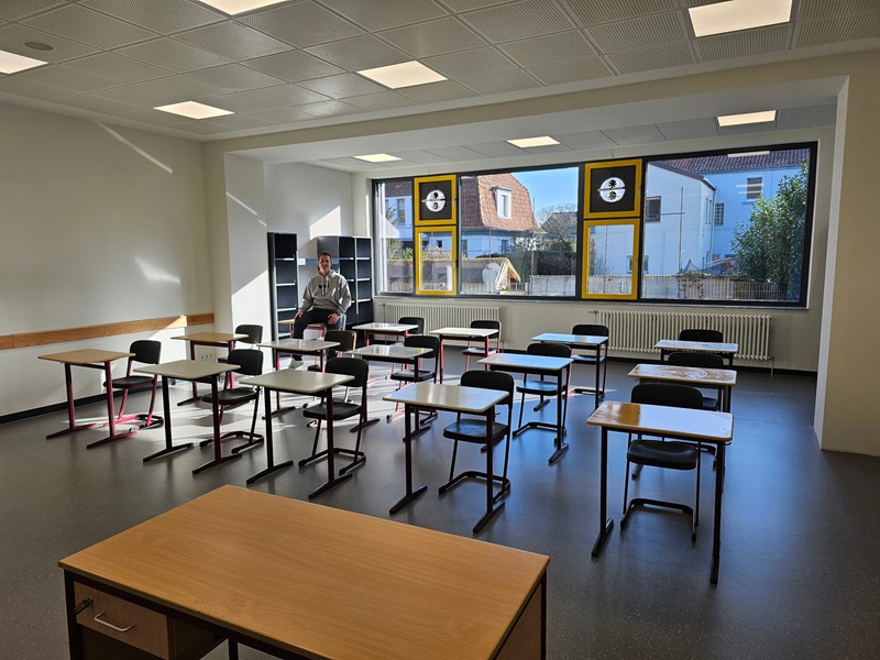 Mehr Platz am Marianne-Weber-Gymnasium: Räume sind größer