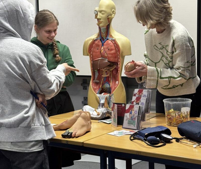 Erfolgreiche Berufemesse an der SKS Blomberg