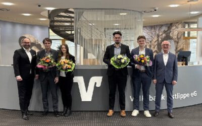 Erfolgreiche Qualifizierungen bei der Volksbank Ostlippe eG