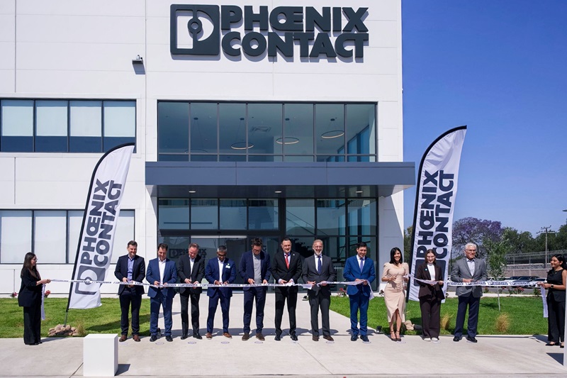 Eröffnung Produktion von Phoenix Contact in Mexiko