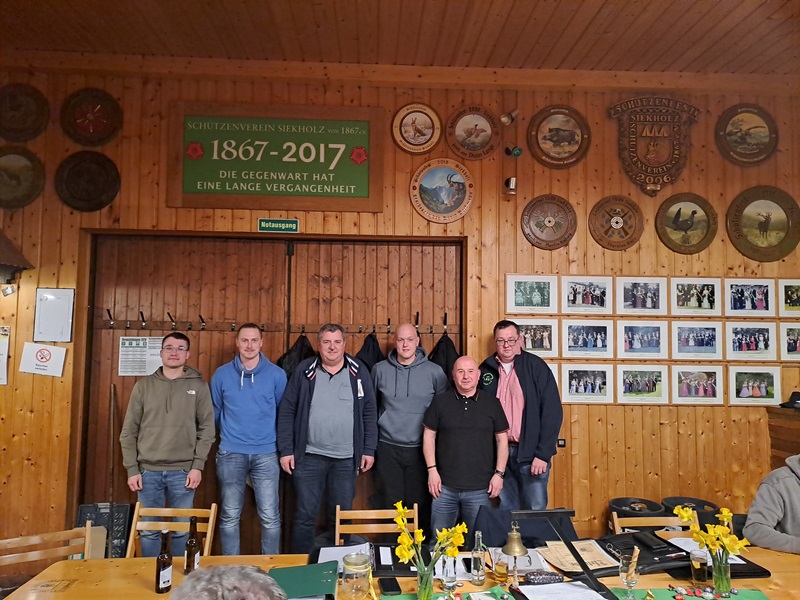 Jahreshauptversammlung der Siekholzer Schützen