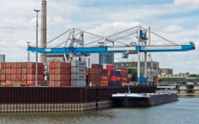 Güterumschlag der Binnenschifffahrt 2025 um fast 2 % gesunken