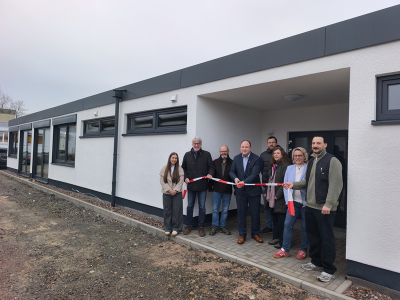Verwaltungsgebäude des Baubetriebshofes der Stadt Blomberg bezugsfertig