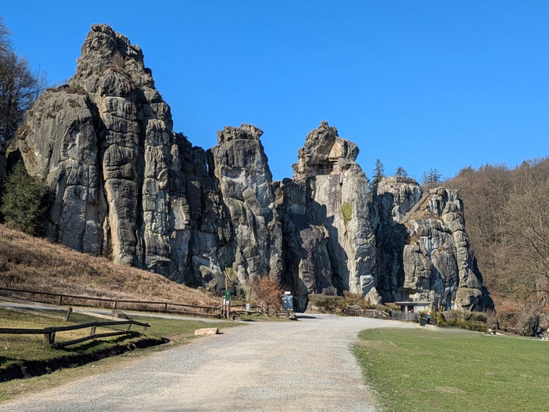 Frühlingsmeditation an den Externsteinen