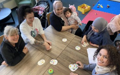 Runder Teppich für Frauen aller Kulturen und Generationen