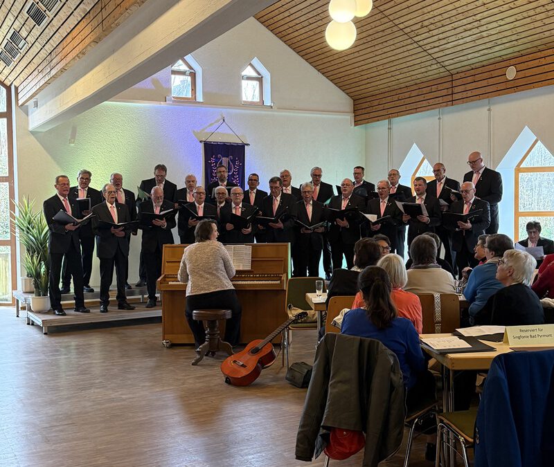 Voller Erfolg des MGV Donop