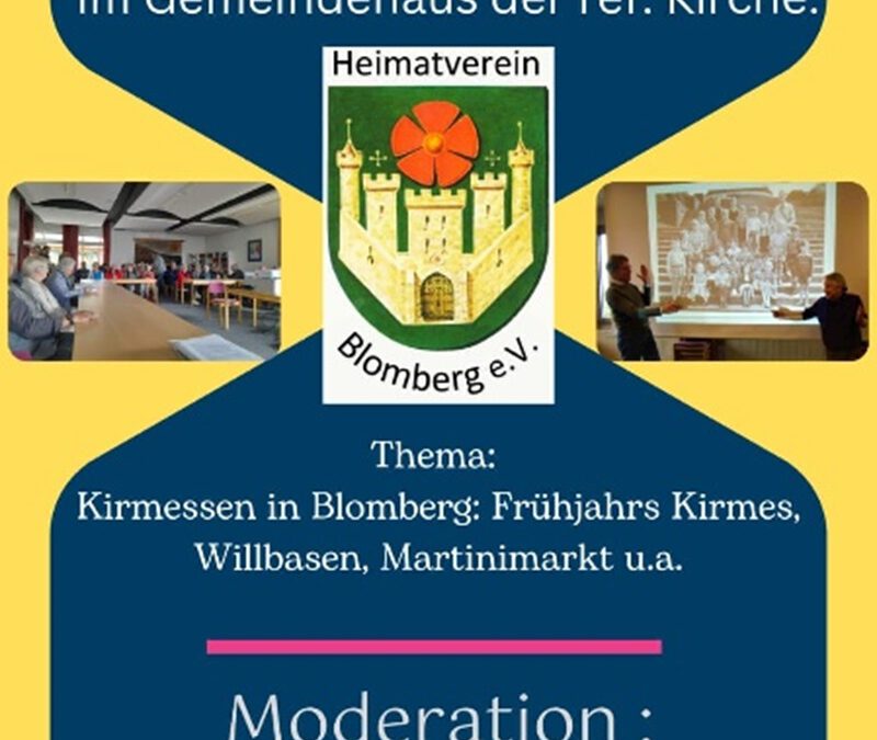 8. Stadtgespräch – „So erzählt Blomberg“