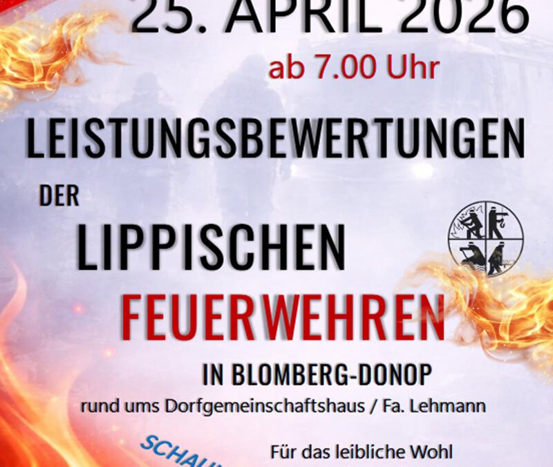 Leistungsbewertungen der Lippischen Feuerwehren