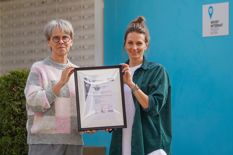 Erneute Auszeichnung – Zertifizierte Betreuung von Nachwuchstalenten