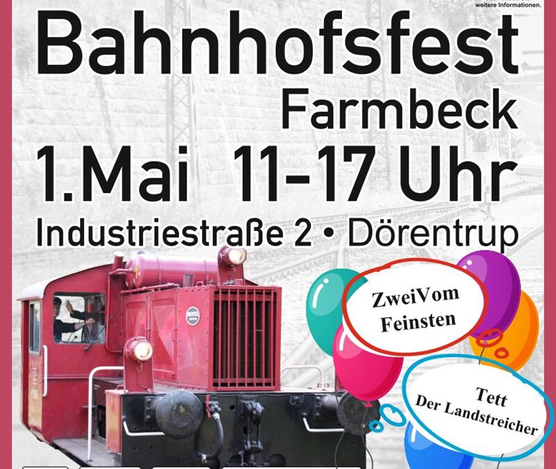 Bahnhofsfest in Farmbeck