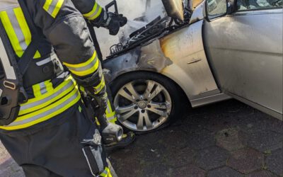 PKW-Brand in Reelkirchen