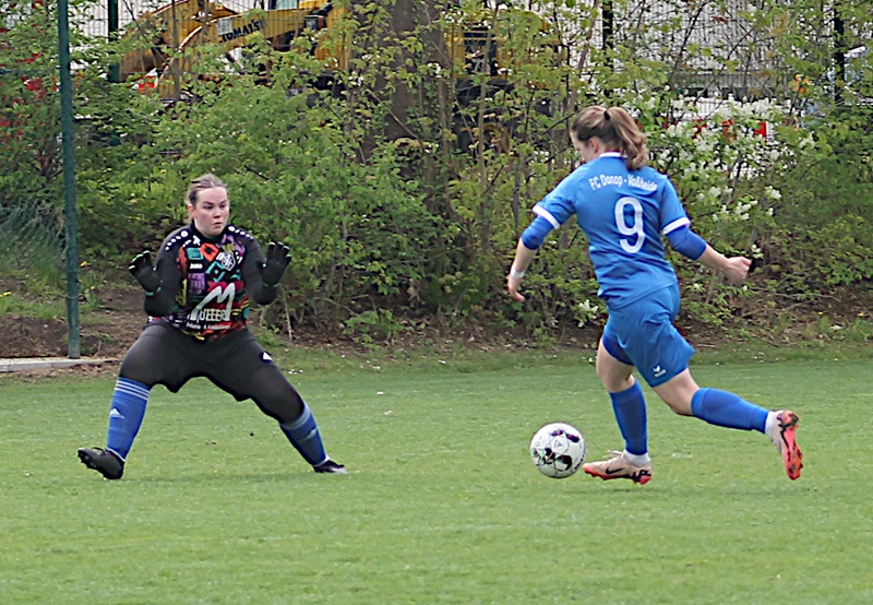 DonVoß-Ladies mit einer Galahalbzeit zum Kantersieg